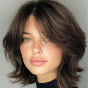 Haircuts Service curtain haircuts with bangs